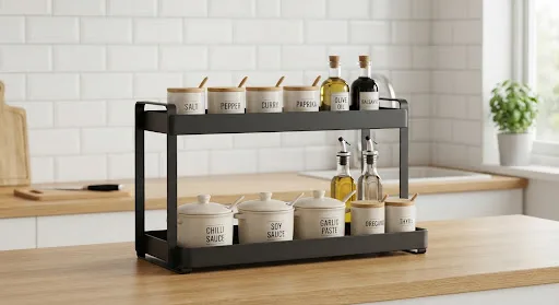 Two-Tier Kitchen Storage Rack